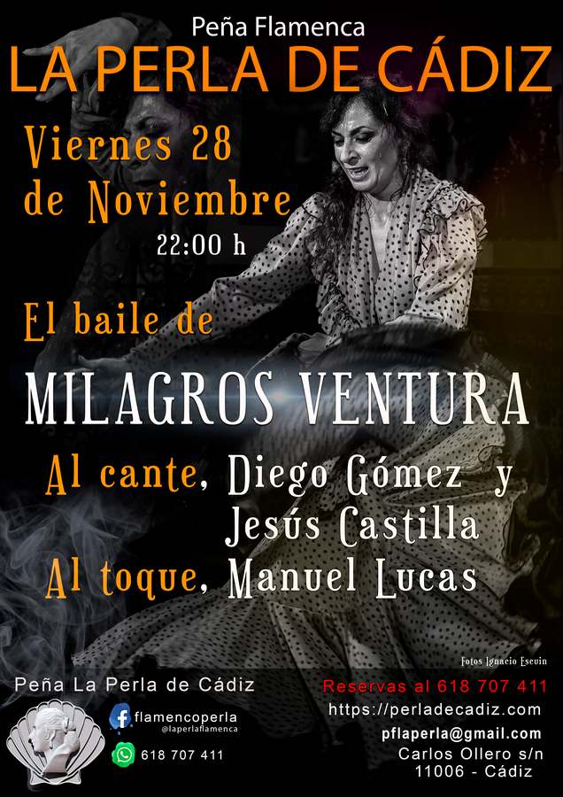  Viernes 28 de Noviembre, Milagros Ventura